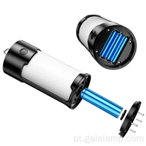 Luz LED solar recarregável para uso ao ar livre de emergência